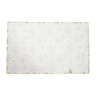 Country Toile Tea Towel