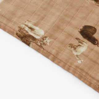 Alpaca Organic Cotton Swaddle