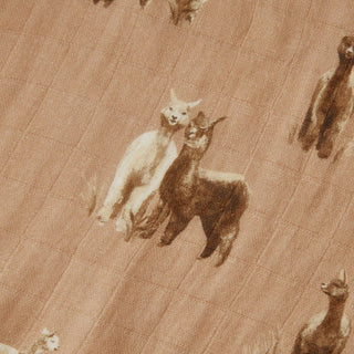 Alpaca Organic Cotton Swaddle