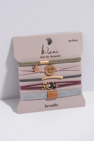 Breathe - Hair Tie Bracelet