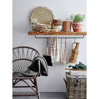 Dish Brush with Leather Strap