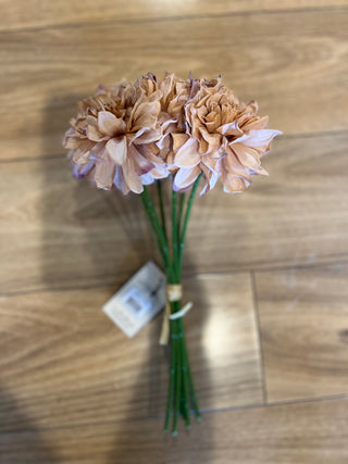 Dahlia Flower Bouquet, Sunset