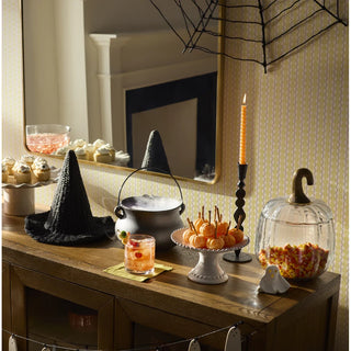 Stoneware Bisque Ghost With Led Light