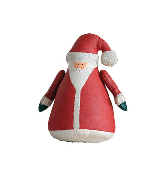 Painted Canvas Santa