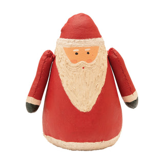 Hand Painted Canvas Santa