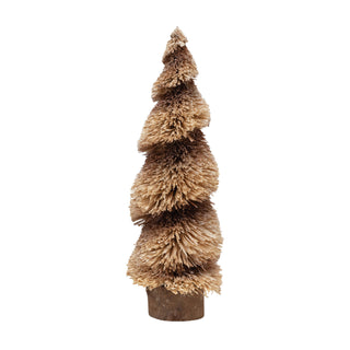 Glitter Raffia Tree Small