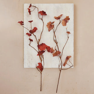 42-1/2"H Faux Leaf Branch, 2 Styles