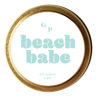 Beach Babe Candle Tin 4oz