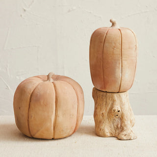 Handmade Terra-cotta Pumpkin