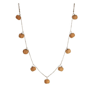 Felt Pumpkin Garland w/ Jute Cord