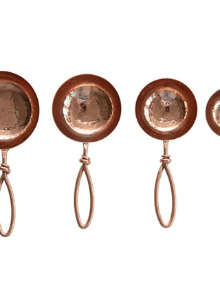 Forged Steel Scoops, Set of 4