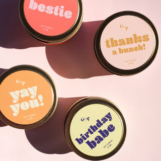 Thanks a Bunch! 4oz Candle Tin