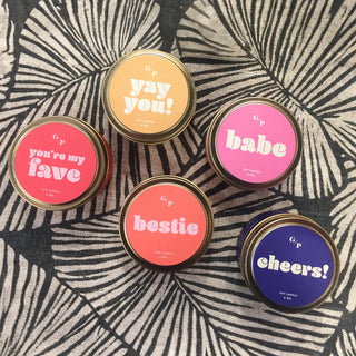 Yay You! 4 oz. Just Because Candle Tin