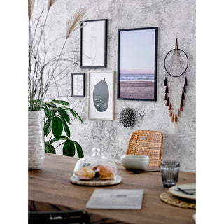 Embossed Stoneware Vase