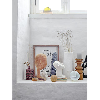 Carved Candle Holder