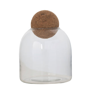 Glass Jar with Cork Lid (2 sizes)