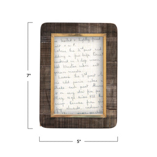 Carved Picture Frame