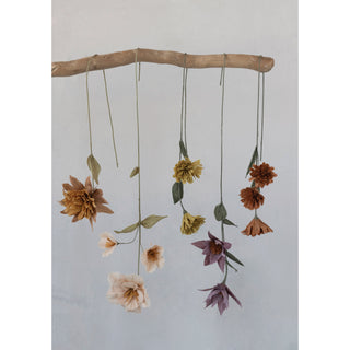 Paper Flower Spray blush