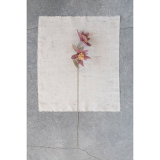 Purple/pink Paper Flower Spray