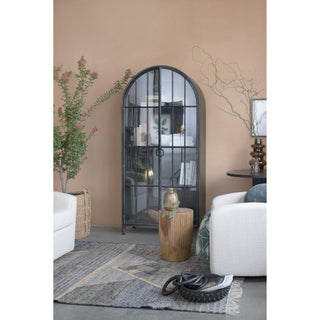 Metal Arched Cabinet