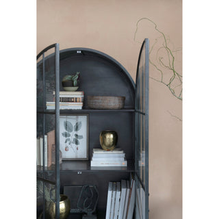 Metal Arched Cabinet