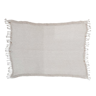 Fringe Knit Throw