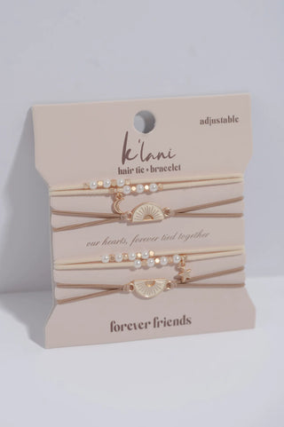 Forever Friends Hair Tie Bracelet