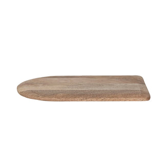 Mango Wood Arched Cheese/Cutting Board, Natural