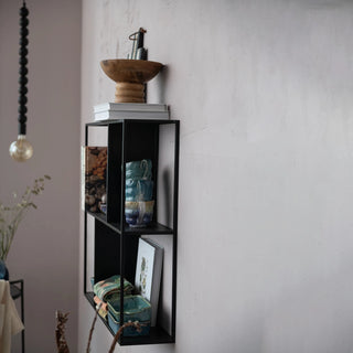 Ribbed Mango Wood Footed Bowl