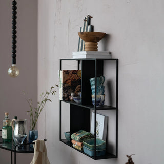 Ribbed Mango Wood Footed Bowl