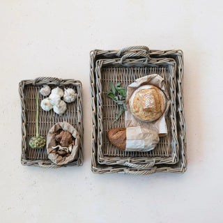 Kubu Tray w/ Handles, 3 sizes