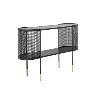 Black Metal Console Table