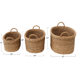 Oval Seagrass Basket