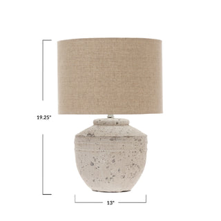 Cement Table Lamp