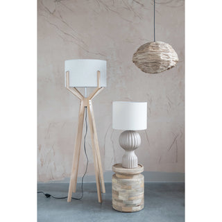 Wood Floor Lamp