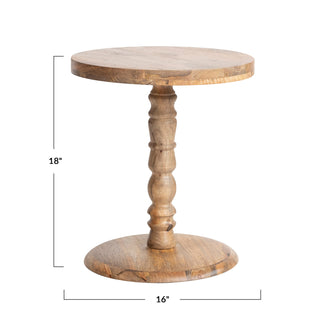 Mango Wood Side Table